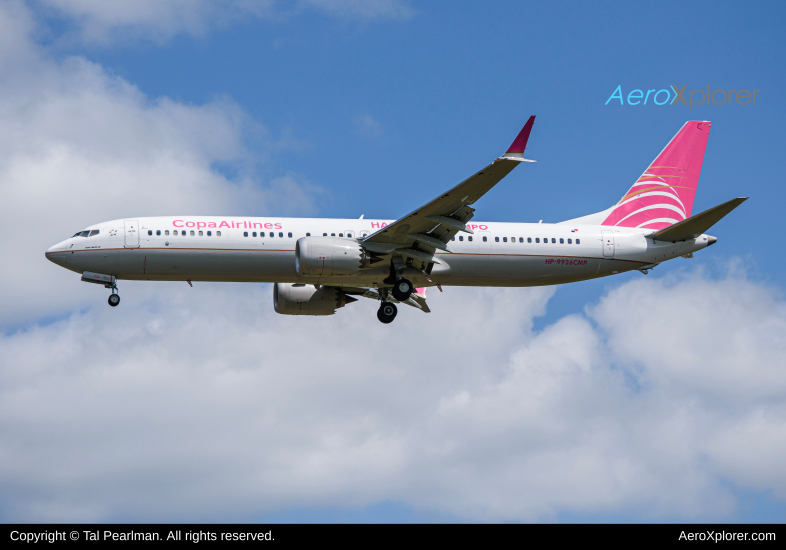 Photo of HP-9926CMP - Copa Airlines Boeing 737 MAX 9 at IAD on AeroXplorer Aviation Database