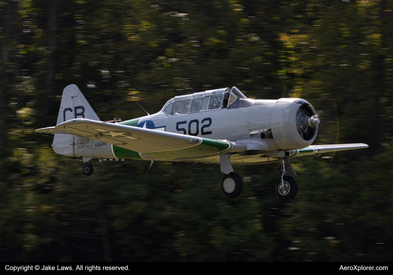 Photo of N502 - PRIVATE North American T-6 Texan at 42VA on AeroXplorer Aviation Database