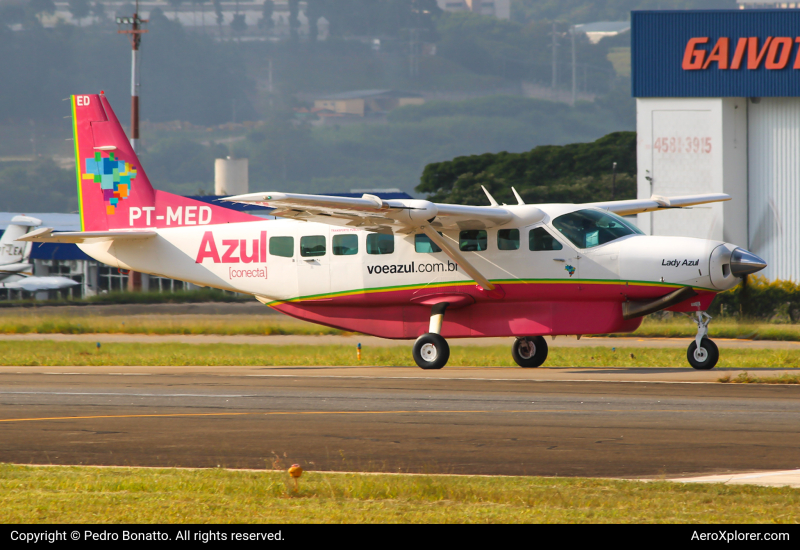 Photo of PT-MED - Azul  Cessna 208 Grand Caravan at QDV on AeroXplorer Aviation Database