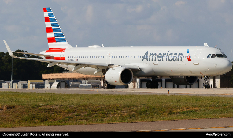 Photo of N959XV - American Airlines Airbus A321NEO at TPA on AeroXplorer Aviation Database