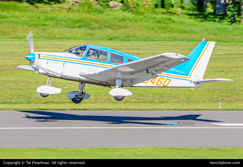 Photo of N43460 - PRIVATE Piper PA-28 at CGS on AeroXplorer Aviation Database