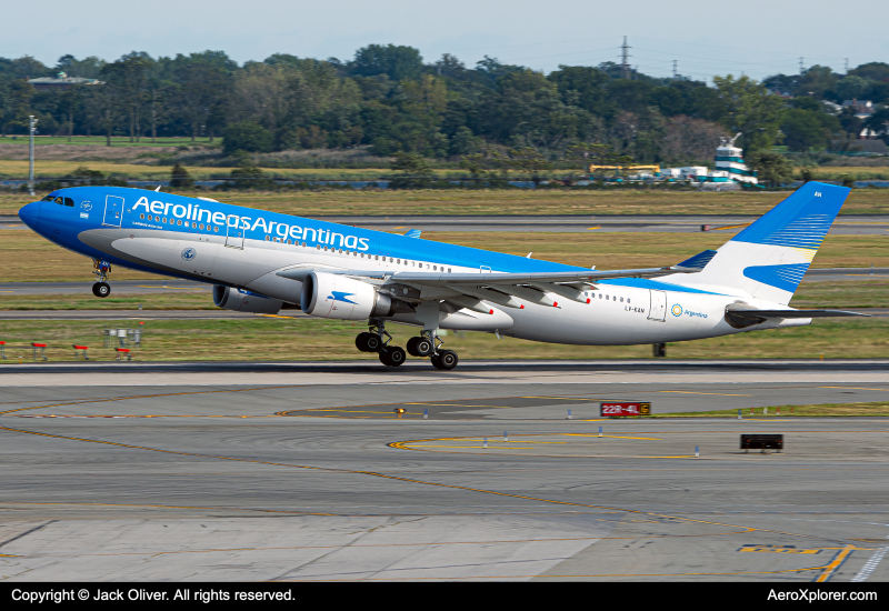 Photo of LV-KAN - Aerolineas Argentinas Airbus A330-200 at JFK on AeroXplorer Aviation Database