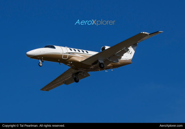 Photo of N631TJ - PRIVATE Cessna Citation CJ4 at PIT on AeroXplorer Aviation Database