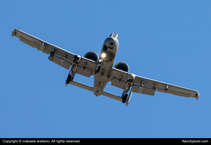 Photo of 78-0719 - USAF - United States Air Force Fairchild A-10 Thunderbolt at BOI on AeroXplorer Aviation Database