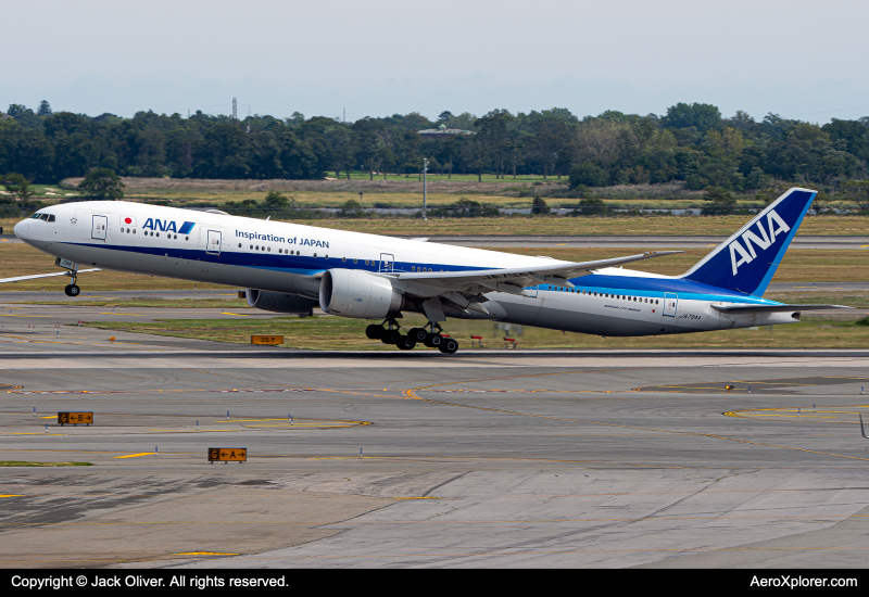 Photo of JA794A - All Nippon Airways Boeing 777-300ER at JFK on AeroXplorer Aviation Database
