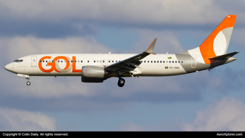 Photo of PR-XMV - GOL Linhas Aereas Boeing 737 MAX 8 at MCO on AeroXplorer Aviation Database