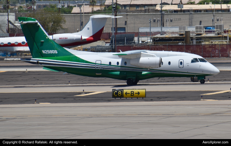 Photo of N259DS - Key Lime Air Dornier 328JET at PHX on AeroXplorer Aviation Database