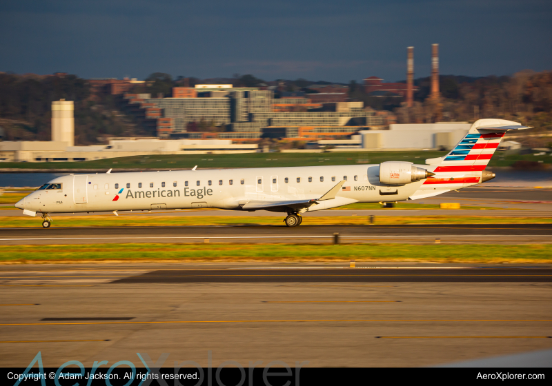 Photo of N607NN - PSA Airlines Mitsubishi CRJ-900 at DCA on AeroXplorer Aviation Database