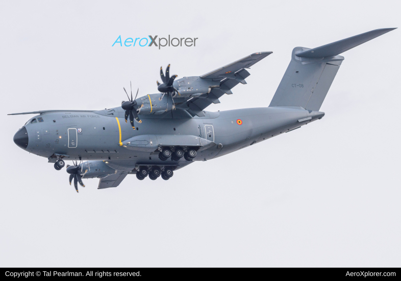 Photo of CT-08 - Belgian Air Force Airbus A400M Atlas at ADW on AeroXplorer Aviation Database