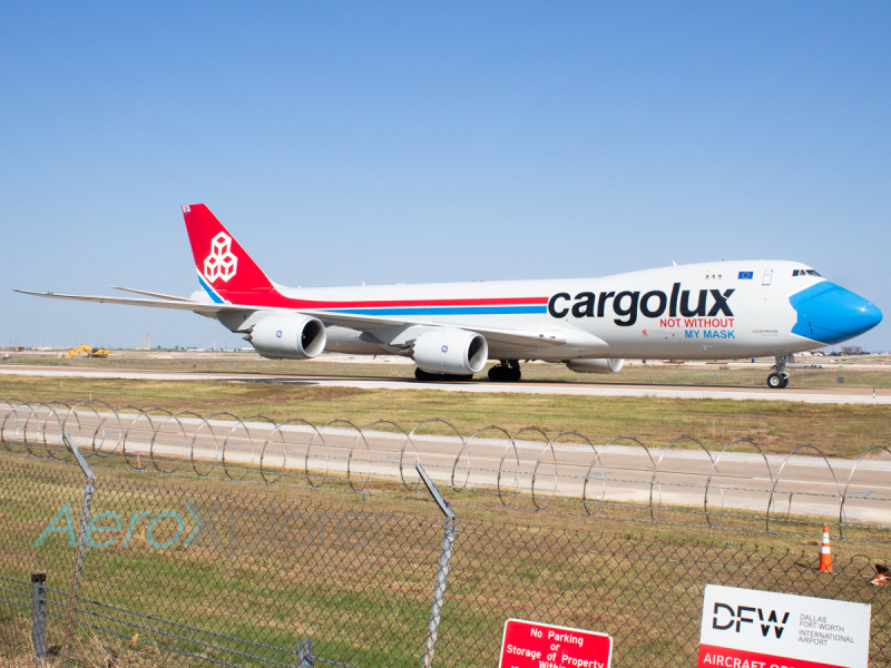 Photo of LX-VCF - CargoLux Boeing 747-8F at DFW on AeroXplorer Aviation Database