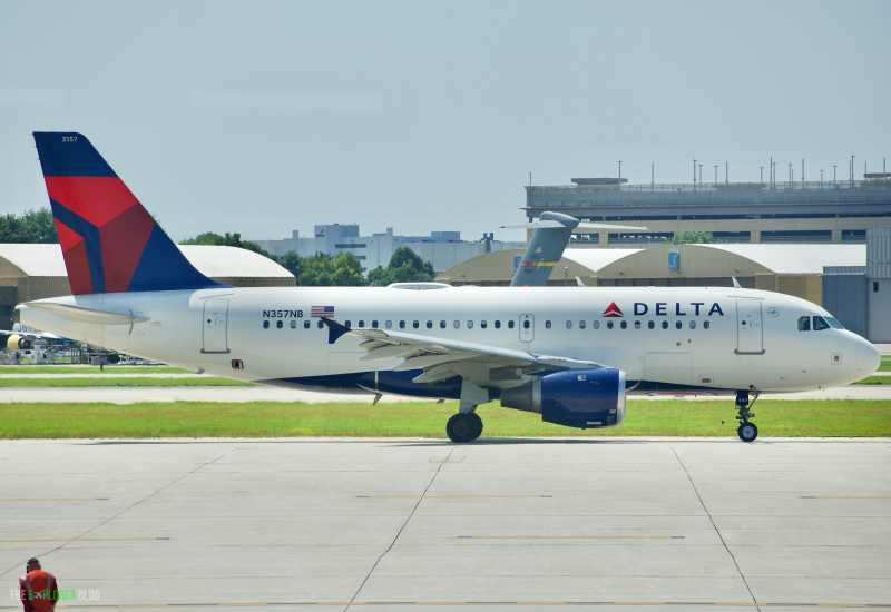 Photo of N357NB - Delta Airlines Airbus A319 at MSP on AeroXplorer Aviation Database