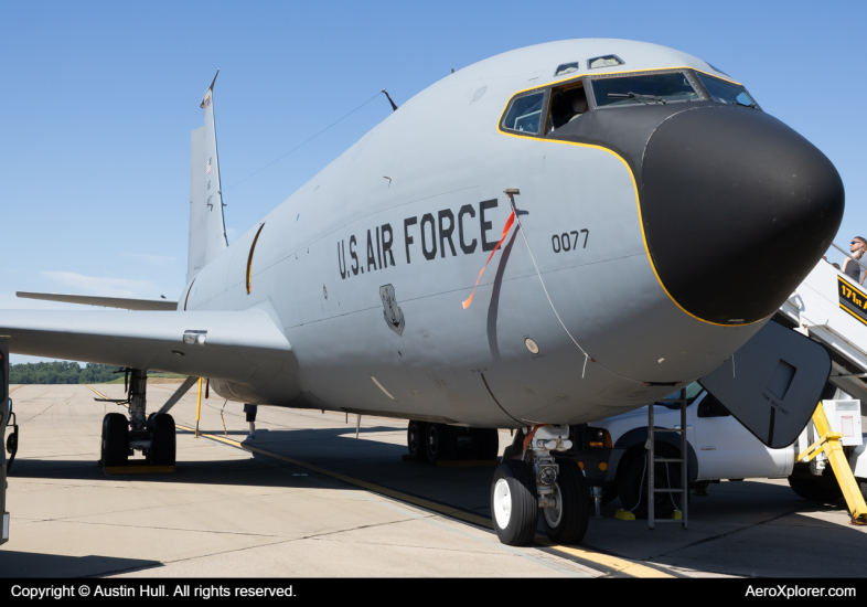 Photo of 58-0077 - USAF - United States Air Force Boeing KC-135 Stratotanker at PIT on AeroXplorer Aviation Database