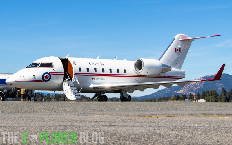 Photo of 144618 - Royal Canadian Air Force Bombardier 604 Challenger at YYJ on AeroXplorer Aviation Database