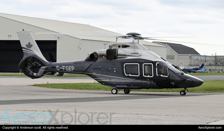 Photo of G-FGEP - PRIVATE Airbus H160 at YYZ on AeroXplorer Aviation Database