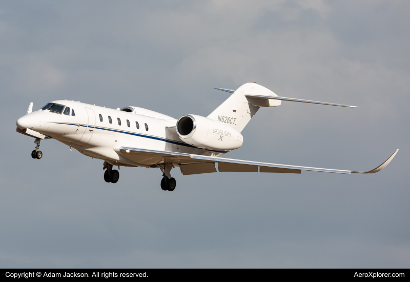Photo of N626CT - PRIVATE Cessna Citation 750 X at BWI on AeroXplorer Aviation Database