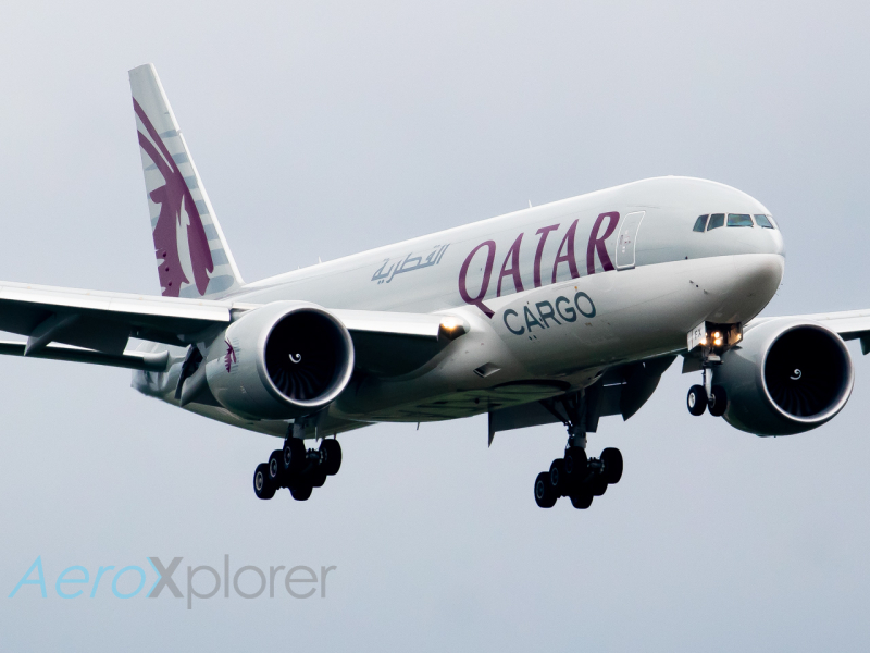Photo of A7-BFX - Qatar Air Cargo Boeing 777-F at DFW on AeroXplorer Aviation Database