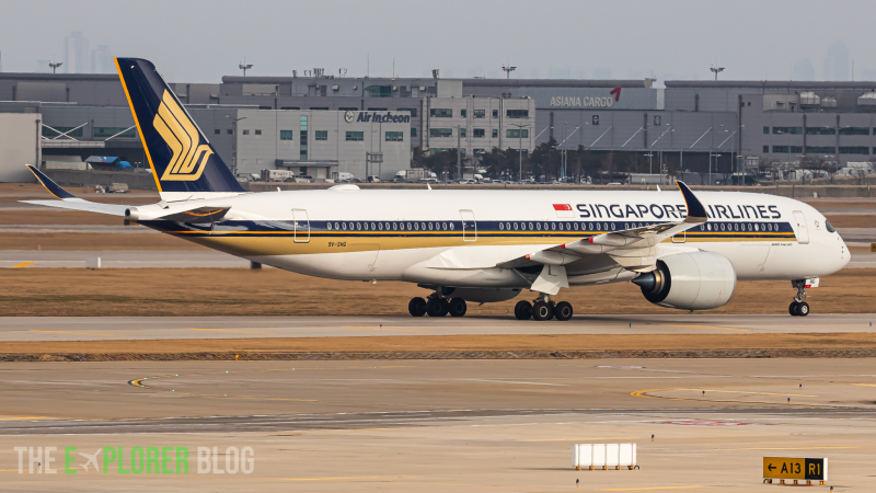 Photo of 9V-SHG - Singapore Airlines Airbus A350-900ULR at ICN on AeroXplorer Aviation Database