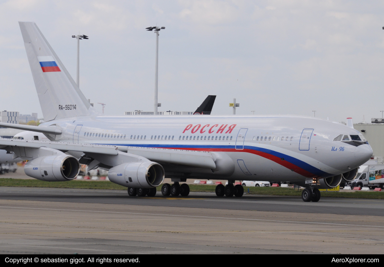 Photo of RA-96014 - Russia - Special Flight Squadron Ilyushin IL-96-300 at BRU on AeroXplorer Aviation Database