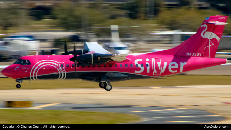 Photo of N403SV - Silver Airways ATR 42-600 at TPA on AeroXplorer Aviation Database