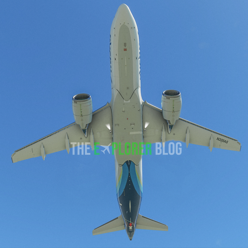 Photo of N320AS - Alaska Airlines Airbus A320 at SJC on AeroXplorer Aviation Database