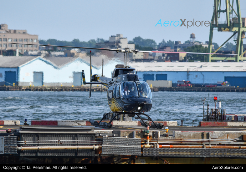 Photo of N53ZA - Zip Aviation Bell 206 at JRB on AeroXplorer Aviation Database