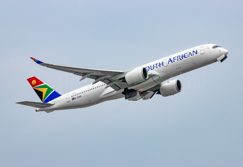 Photo of B-304Z - South African Airways Airbus A350-900 at SIN on AeroXplorer Aviation Database