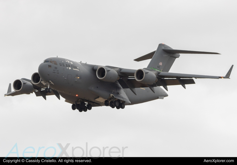 Photo of 02-1111 - USAF - United States Air Force Boeing C-17 Globemaster III at LUF on AeroXplorer Aviation Database