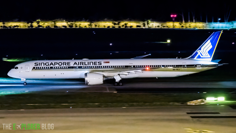 Photo of 9V-SCJ - Singapore Airlines Boeing 787-10 at SIN on AeroXplorer Aviation Database