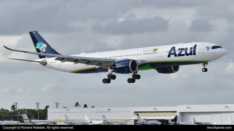 Photo of PR-ANZ - AZUL Airlines  Airbus A330-900 at FLL on AeroXplorer Aviation Database