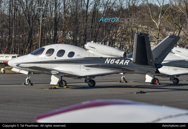 Photo of N64AR - PRIVATE Cirrus G2 VisionJet at GAI on AeroXplorer Aviation Database