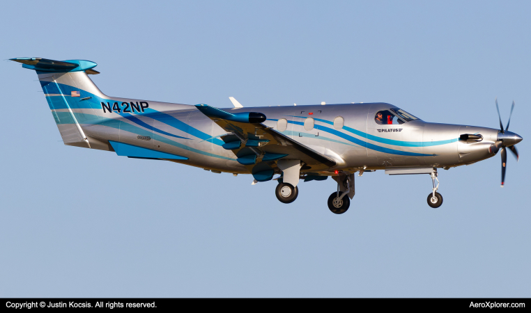 Photo of N42NP - PRIVATE Pilatus PC-12 at TPA on AeroXplorer Aviation Database