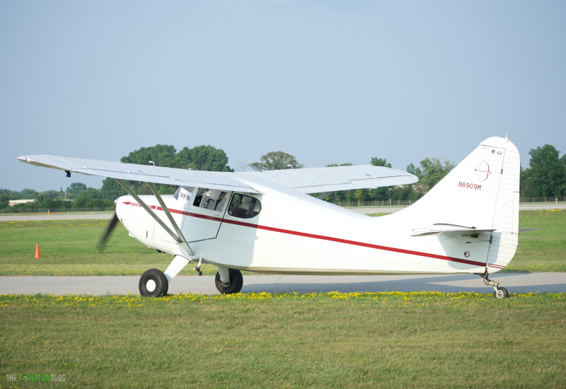 Photo of N6909M  - PRIVATE Stinson 108 at OSH on AeroXplorer Aviation Database