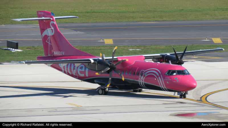 Photo of N403SV - Silver Airways ATR 42-600 at FLL on AeroXplorer Aviation Database