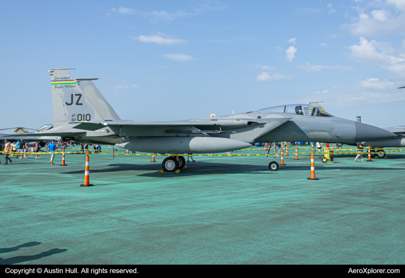 Photo of 82-0010 - USAF - United States Air Force McDonnell Douglas F-15 Eagle at DAY on AeroXplorer Aviation Database