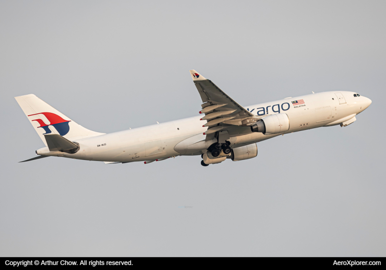 Photo of 9M-MUD - Malaysia Airlines Airbus A330-200F at HKG on AeroXplorer Aviation Database