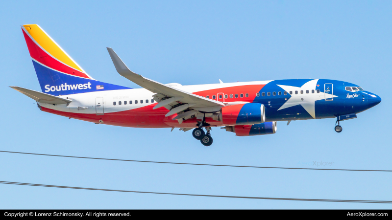 Photo of N931WN - Southwest Boeing 737-700 at KAUS on AeroXplorer Aviation Database