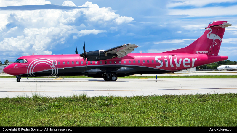 Photo of N703SV - Silver Airways ATR 72-600 at FLL on AeroXplorer Aviation Database