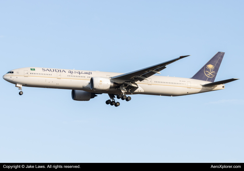 Photo of HZ-AK29 - Saudia Boeing 777-300ER at IAD on AeroXplorer Aviation Database