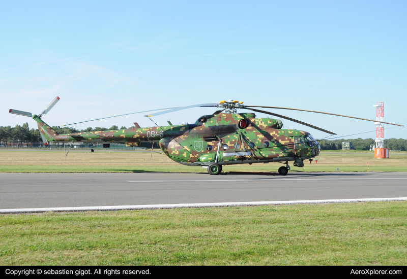 Photo of 0846 - slovak air force mil mi-17m at ebbl on AeroXplorer Aviation Database
