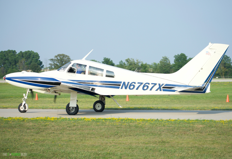 Photo of N6767X - PRIVATE Cessna 310  at OSH on AeroXplorer Aviation Database