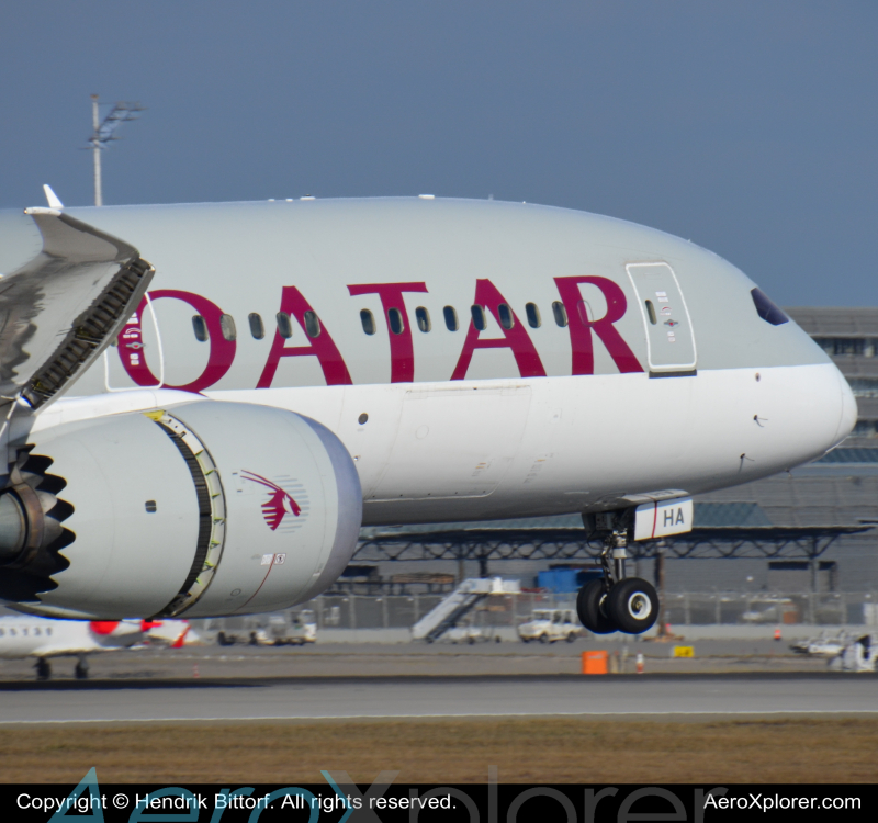 Photo of A7-BHA - Qatar Airways Boeing 787-9 at EDDM on AeroXplorer Aviation Database