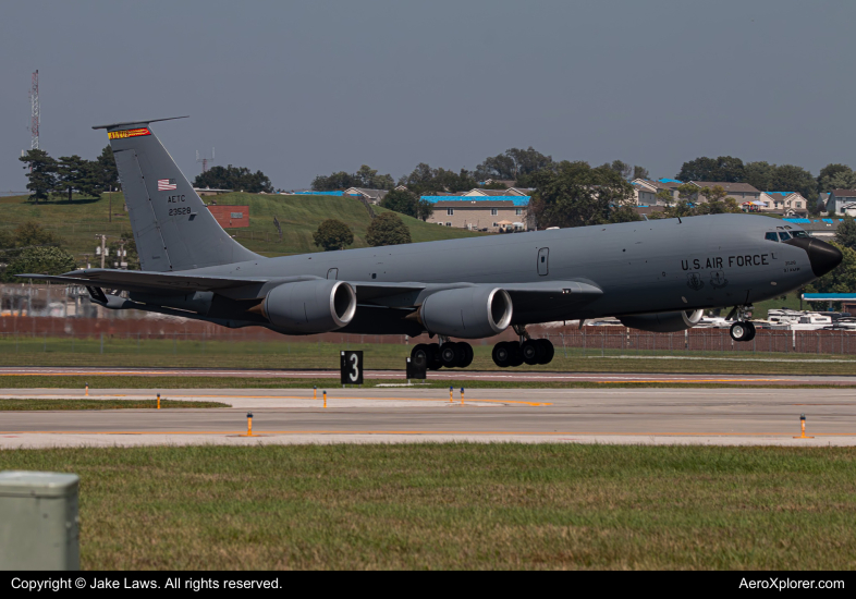 Photo of 62-3528 - USAF - United States Air Force Boeing KC-135 Stratotanker at OFF on AeroXplorer Aviation Database