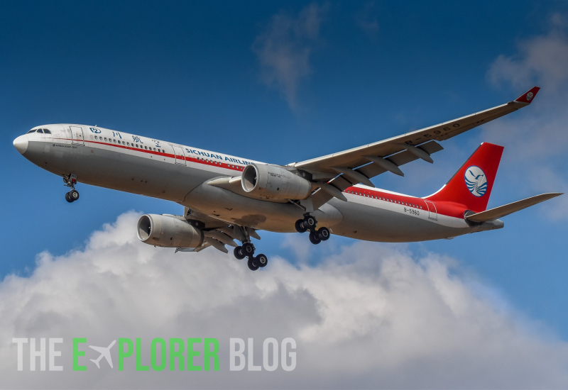 Photo of B-5960 - Sichuan Airlines Airbus A330-300 at TLV on AeroXplorer Aviation Database