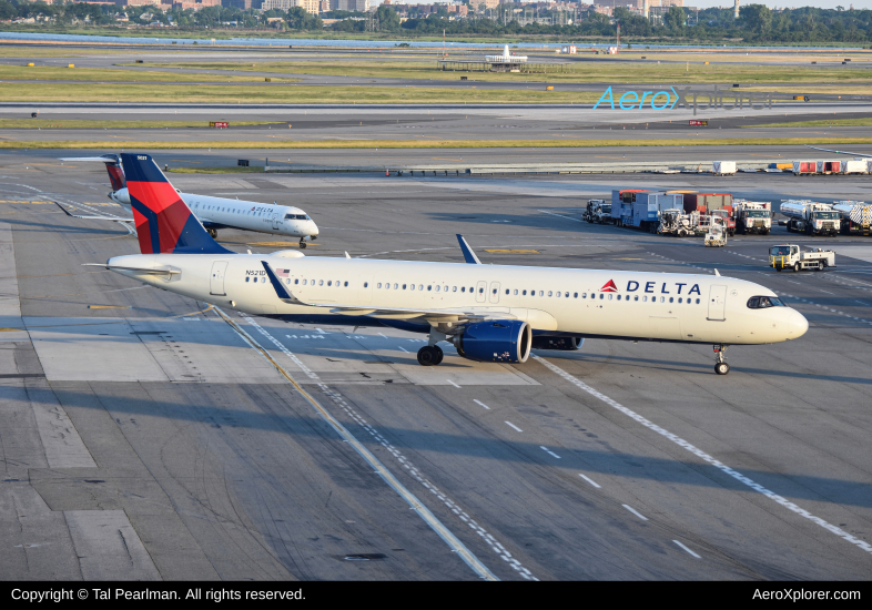 Photo of N521DT - Delta Airlines Airbus A321NEO at JFK on AeroXplorer Aviation Database