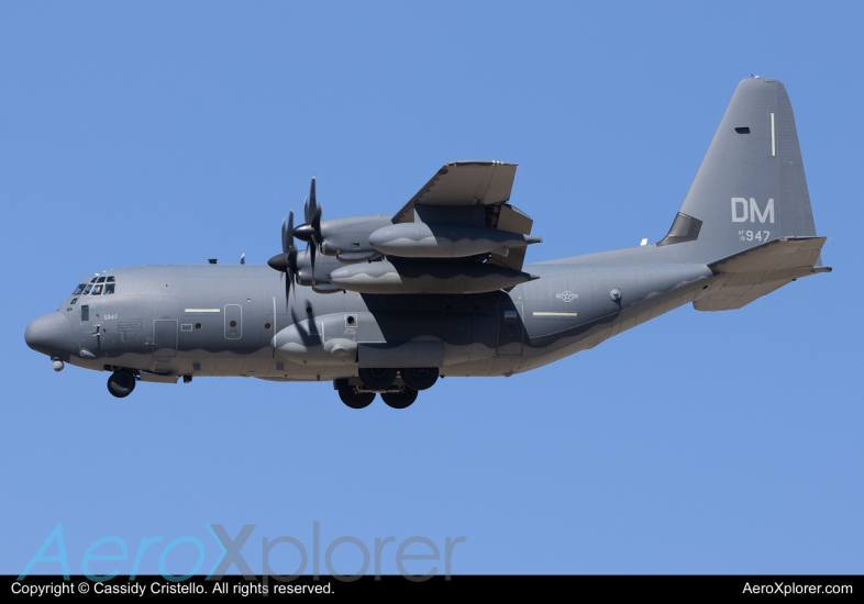 Photo of 19-5947 - USAF - United States Air Force Lockheed HC-130 Combat King at DMA on AeroXplorer Aviation Database