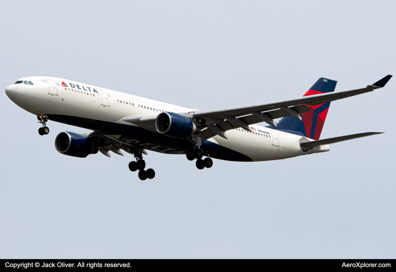 Photo of N856NW - Delta Airlines Airbus A330-200 at JFK on AeroXplorer Aviation Database