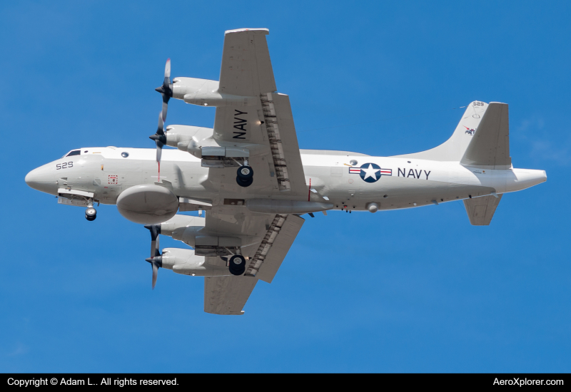 Photo of 156529 - USN - United States Navy Lockheed EP-3 Aries II at BIL on AeroXplorer Aviation Database