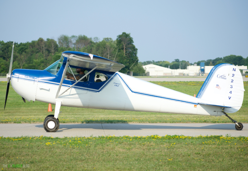 Photo of N2234V - PRIVATE Cessna 140 at OSH on AeroXplorer Aviation Database