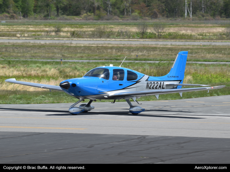 Photo of N222AL - PRIVATE Cirrus SR-22T at OWD on AeroXplorer Aviation Database