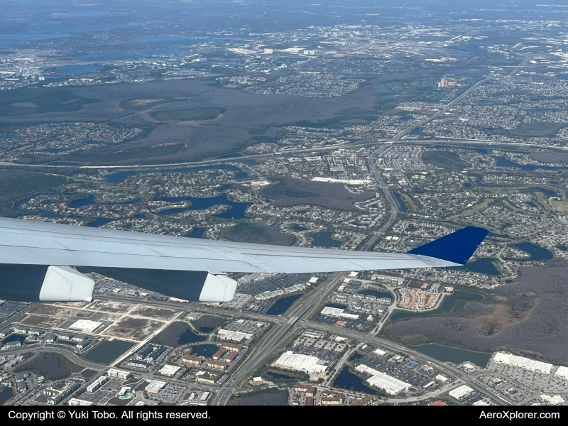 Photo of N823NW - Delta Airlines Airbus A330-300 at MCO on AeroXplorer Aviation Database